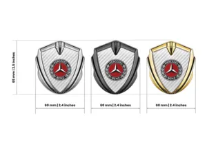 Mercedes Car Logo Badges High-End Design Drift Look